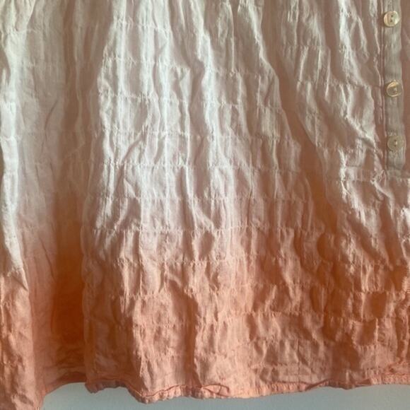 Free People We the Free Smocked Ombré Sleeveless Top Coverup - extra small - Picture 3 of 6